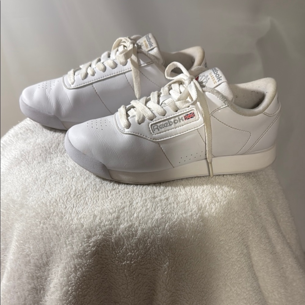 Reebok Classic White Leather Sneakers